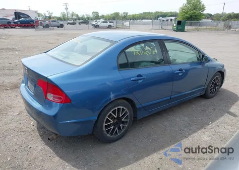 2008 Honda Civic Lx из США, поврежденный, VIN 1HGFA15598L030367